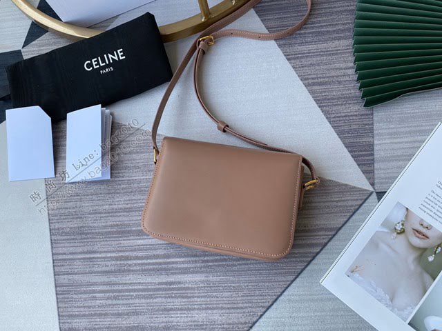 Celine女包 賽琳升級版小號 凱旋門扣 Celine單肩斜挎女包 188423  slyd2156